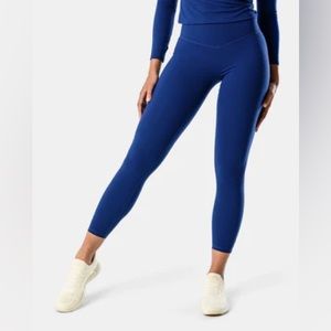 Kamo Fitness Alura V-line leggings - Royal Blue MWT Small